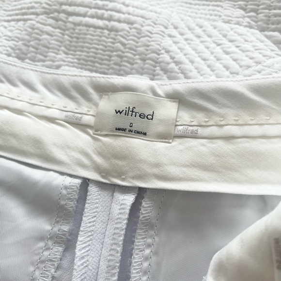 Aritzia Wilfred Effortless Pants 0 Frozen Grey - Picture 3 of 5